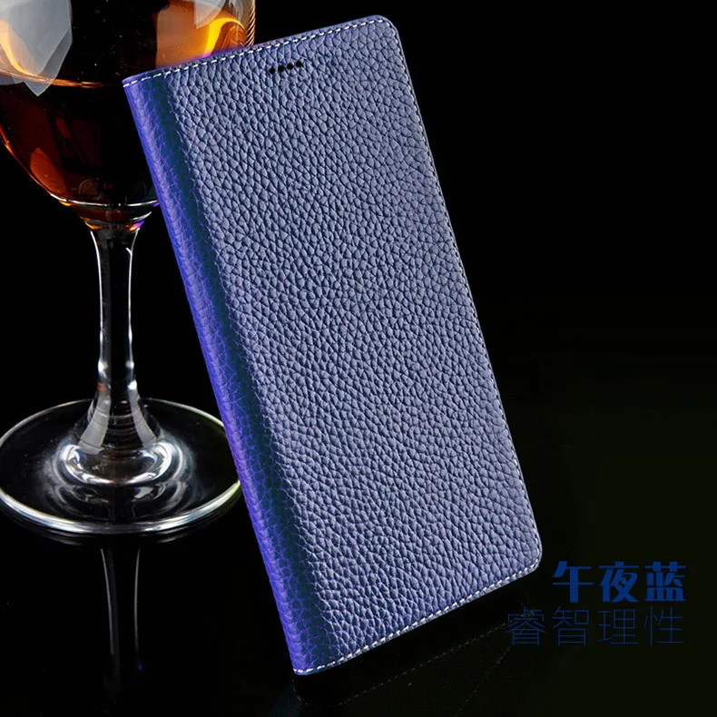 Магнитный чехол-книжка из натуральной кожи 7 цветов для Sony Xperia Z3 L55T D6603 D6643