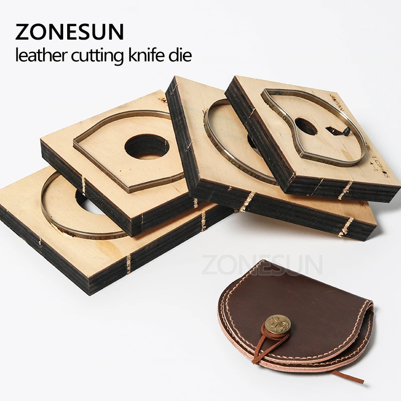 ZONESUN T033 кожаная записная штанцевый нож инструмент для рукоделия портмоне удар
