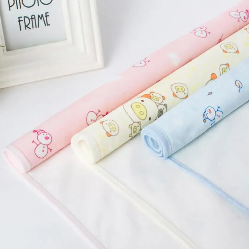 3 шт./лот складные водяные хлопковые марлевые подгузники взрослые детские