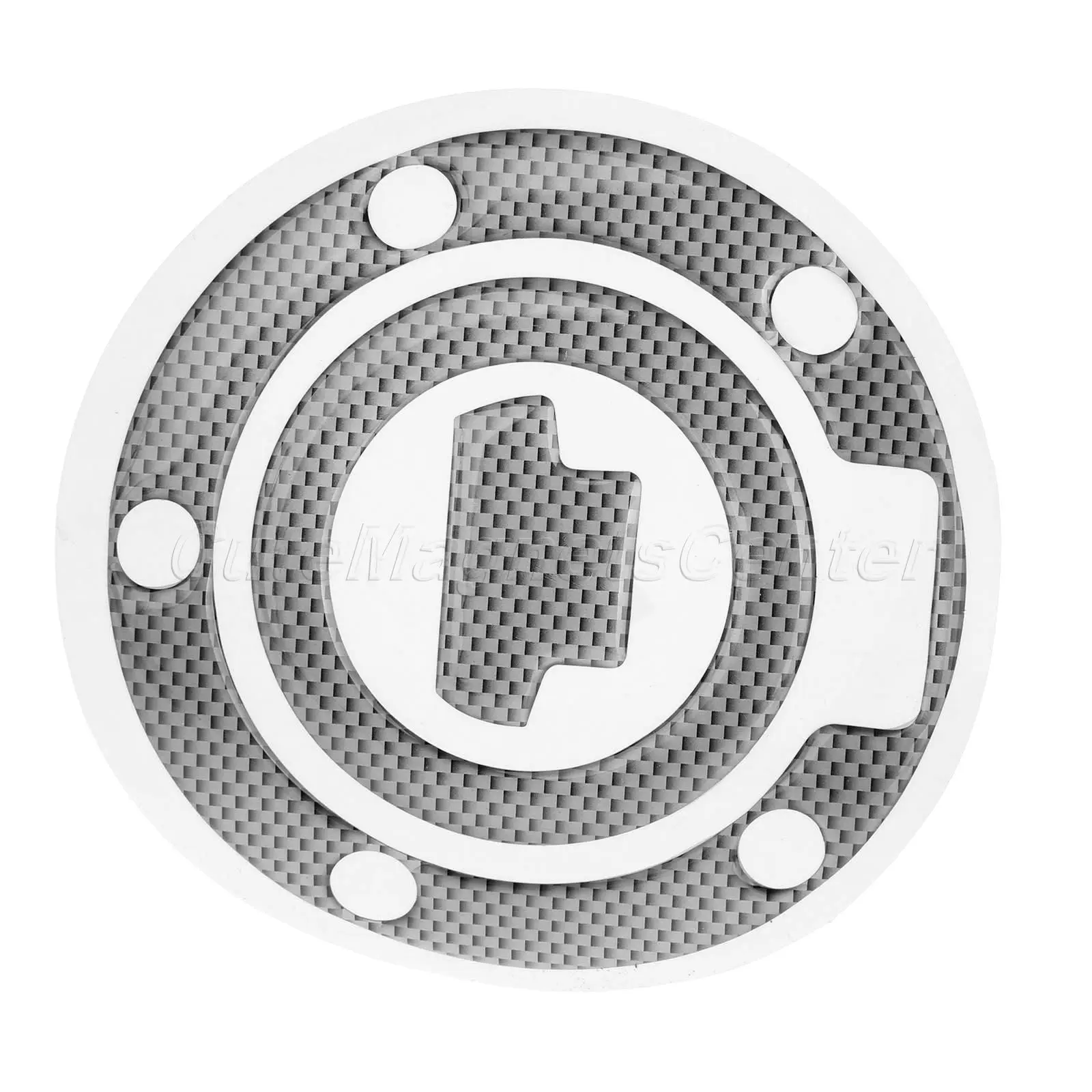 Мотоцикл углеродного волокна Топливный Газ масло крышка бак Pad Tankpad протектор