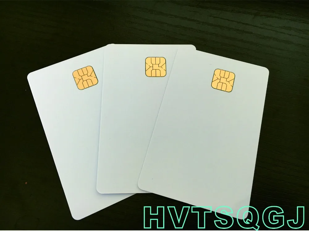 

40PCS TOFO White PVC Card with SLE4428 Chip Contact Smart Card Contact IC Card PVC Card
