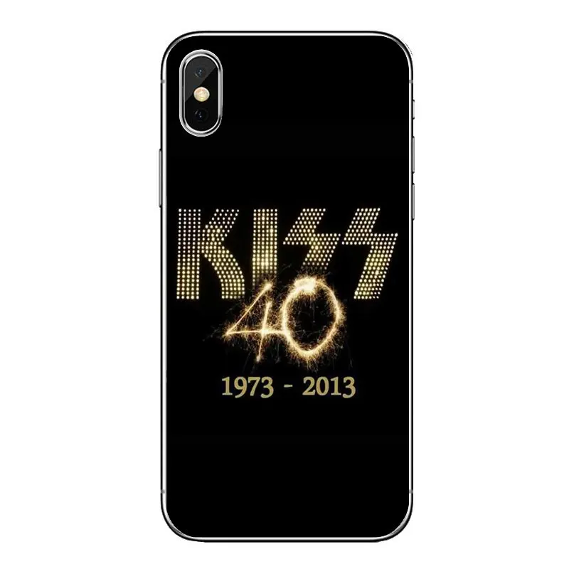 Прозрачный чехол из ТПУ для Huawei Honor 8 8C 8X 9 10 7A 7C Mate 20 Lite Pro P Smart Plus USA America KISS Rock band |