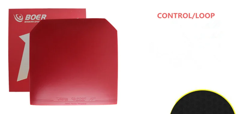 Резиновые ракетки для настольного тенниса Boer резиновые с губкой