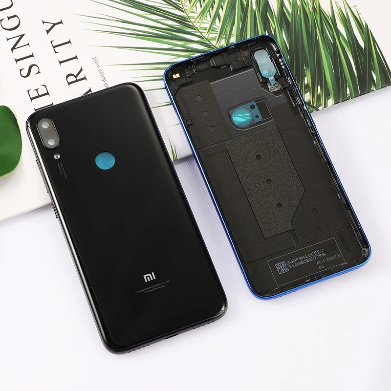 Официальный чехол из поликарбоната для Xiaomi Mi Play Back корпус батареи Чехол для Xiaomi Mi Play запасные части+ слот для карт
