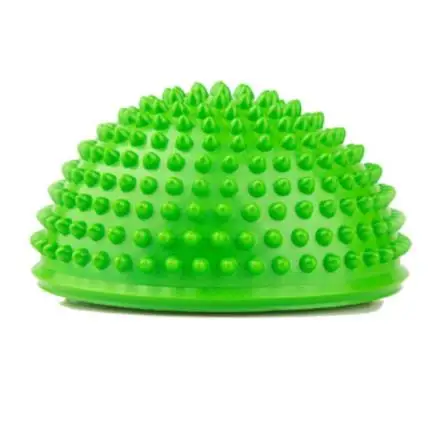ПВХ надувные мячи для йоги массажные точки половина Fitball инструктор по упражнениям стабилизатор тренажерный зал фитнес, Пилатес фитбол
