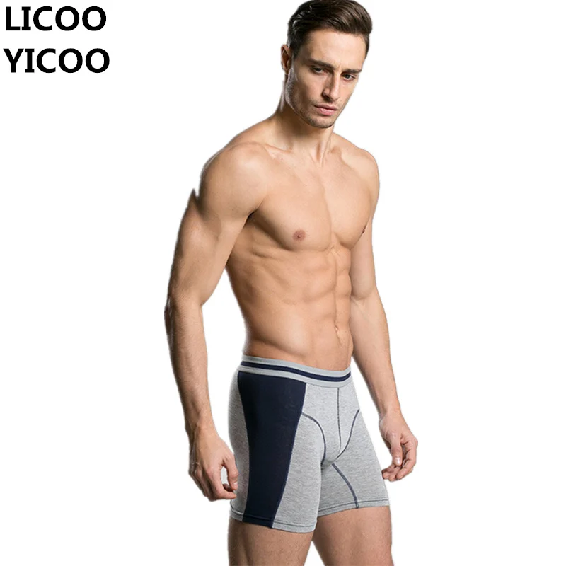 Мужские длинные трусы боксеры свободные удобные calzoncillos hombre 2019|men underwear boxer shorts|mens