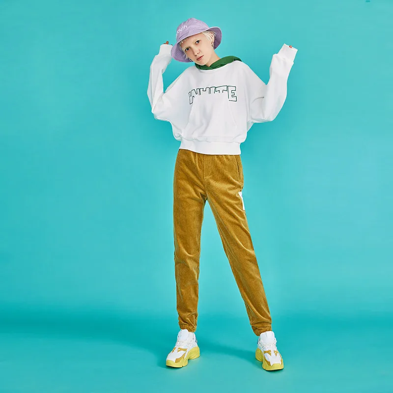 Toyouth New Autumn White Sweatshirts for Women Long Sleeve Ulzzang Hoodies Letters Printed Casual Pullover Harajuku Tops Moletom