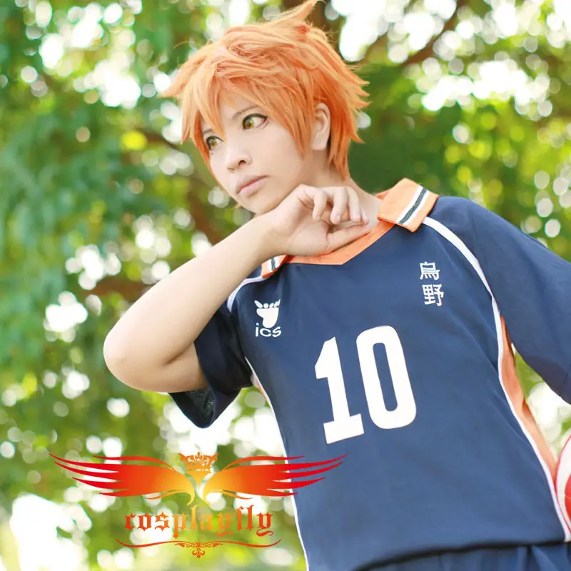 Аниме Haikyu Karasuno High School Shoyo Hinata No 10 Косплей Костюм на заказ для женщин и взрослых