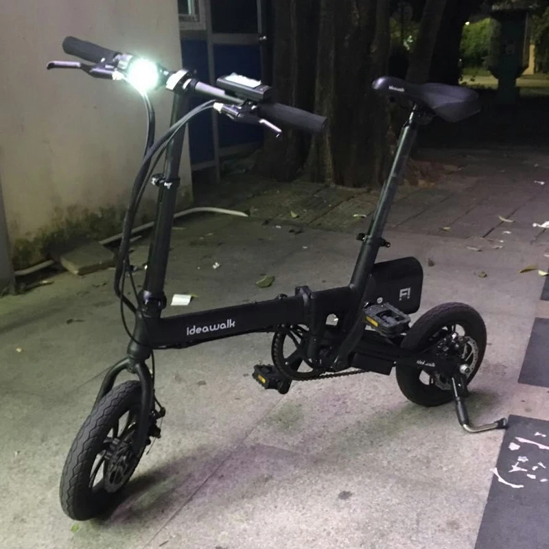 12inch electric folding bicycle intelligent mini bike instead of walking Light | Спорт и развлечения