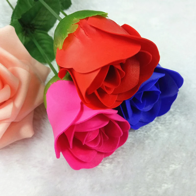 Мыло для ванны 5 шт./компл. розовый букет гвоздиков цветов ручной работы в