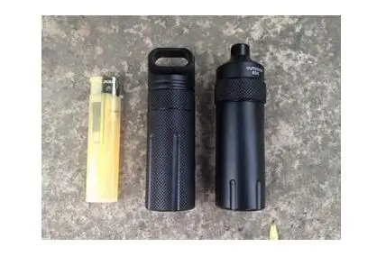 EDCGEAR Малый размер Новый аэрокосмической Алюминий Водонепроницаемый случае