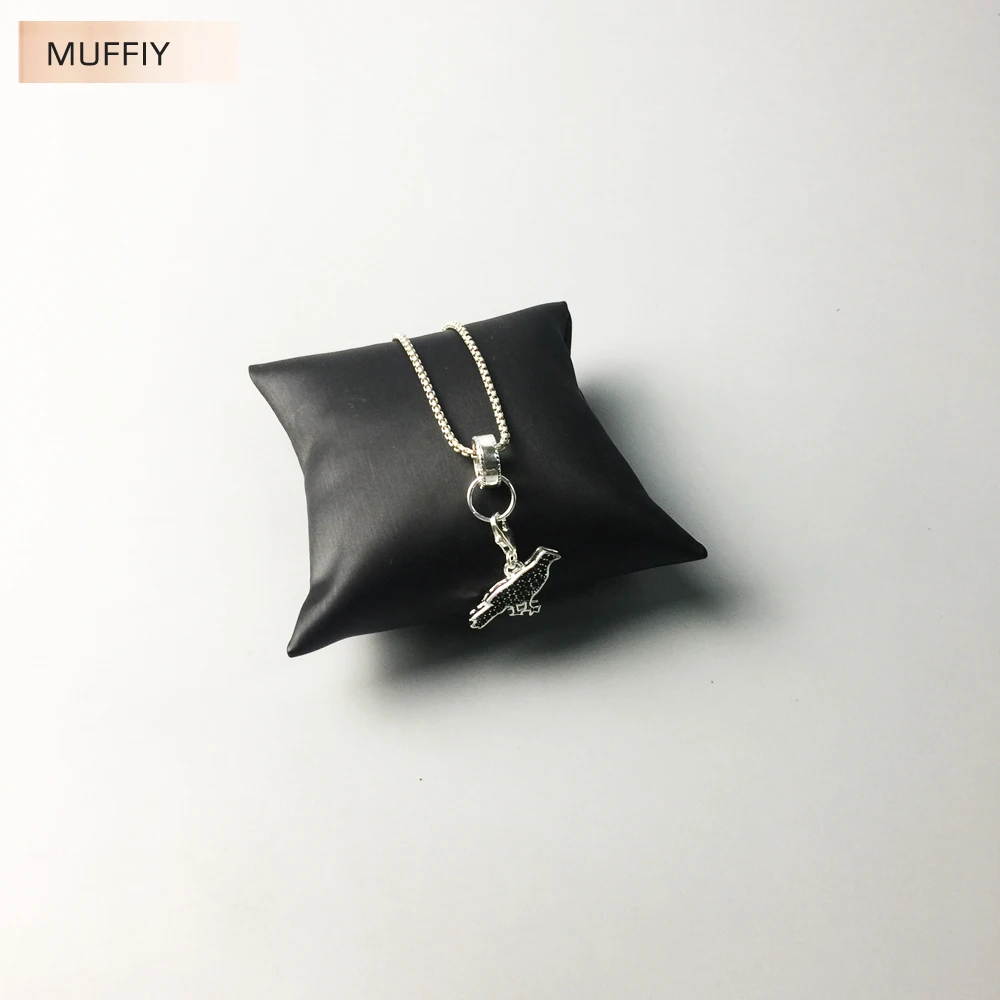 Модная серебряная подвеска в горошек европейский стиль карма ювелирные изделия