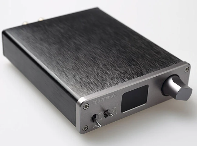 Topping VX2 full digital amplifier support 24bit/192kHz Coaxial &amp Optical input and 24bit/96kHz USB input.40W x 2 BTL output |