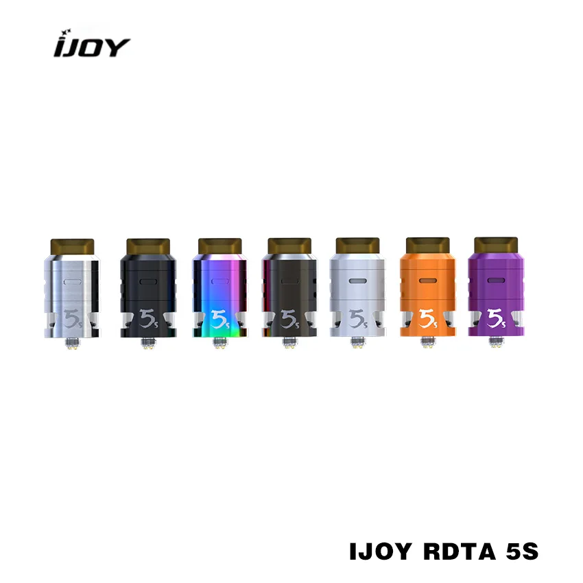 Оригинал IJOY RDTA 5S бак распылитель 2 6 мл Топ Заполнить Aiflow для электронной сигареты