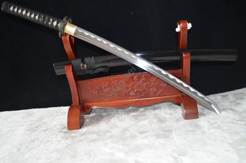 Ручная ковка 1060 из высокоуглеродистой стали японские мечи вакидзаси samurai real