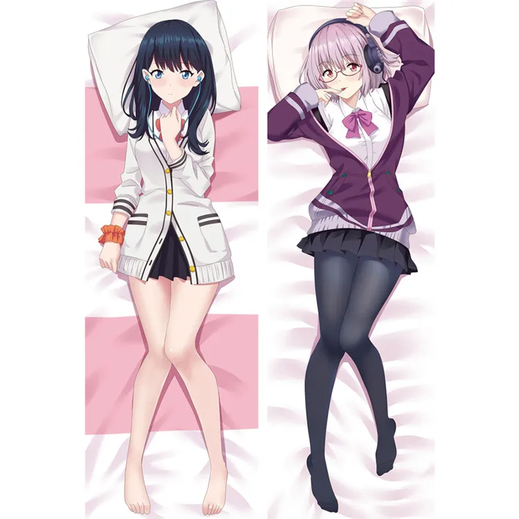 SSSS. GRIDMAN dakimakura обнимающий чехол для подушки для тела Takarada Rikka Shinjo Akane