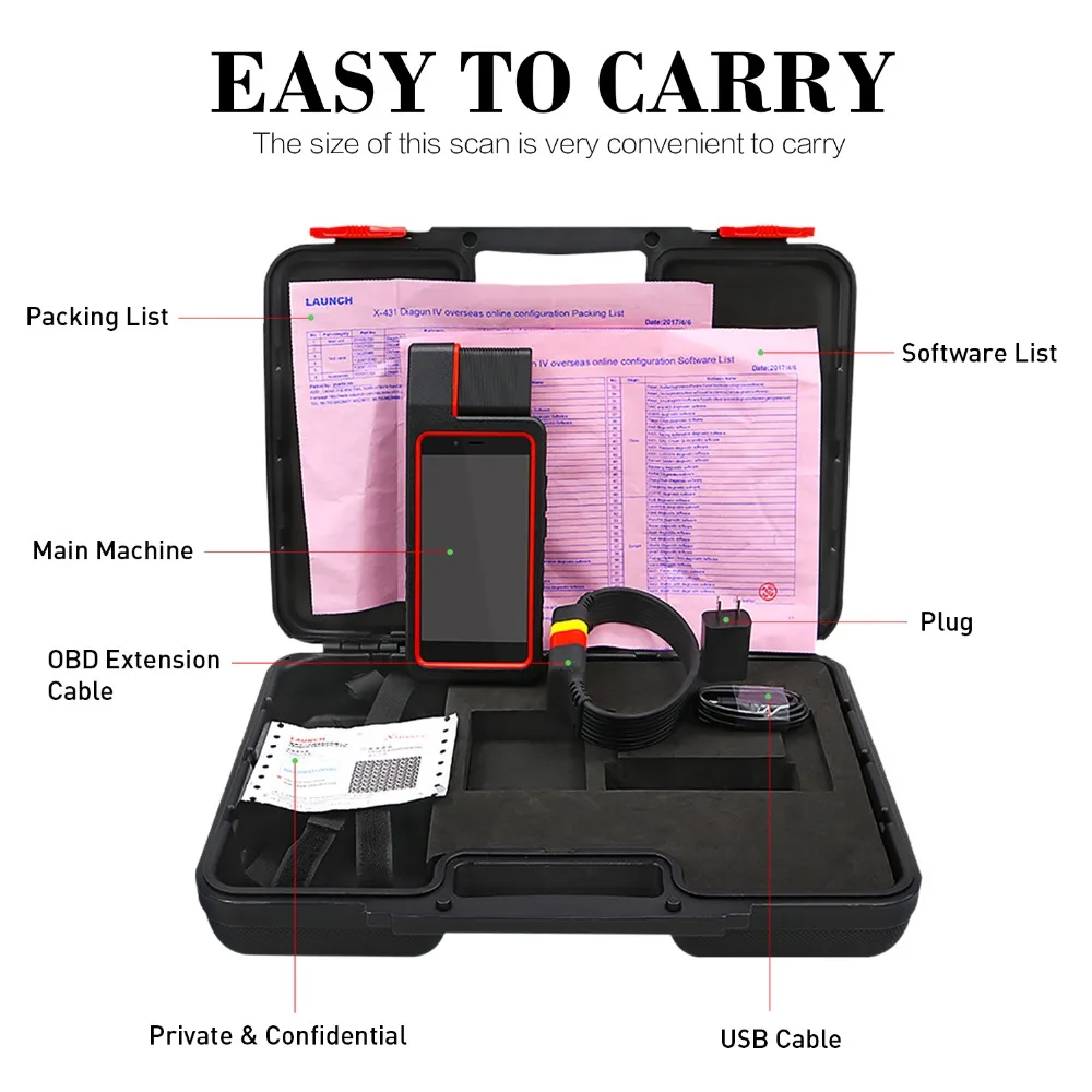 LAUNCH X431 Diagun IV полная система диагностический инструмент Поддержка Bluetooth Wifi X 431 OBD2