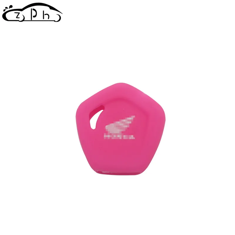 Новый стильный красочный силиконовый резиновый чехол для ключа мотоцикла Honda -