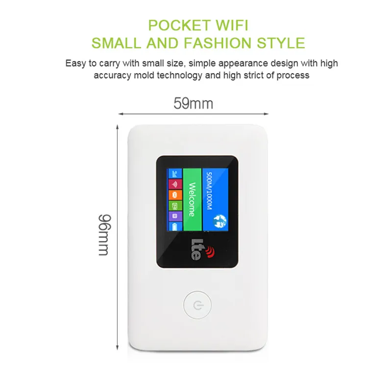 4 г разблокированный wi fi роутер 150 Мбит/с 3g/4 LTE Открытый путешествия беспроводной