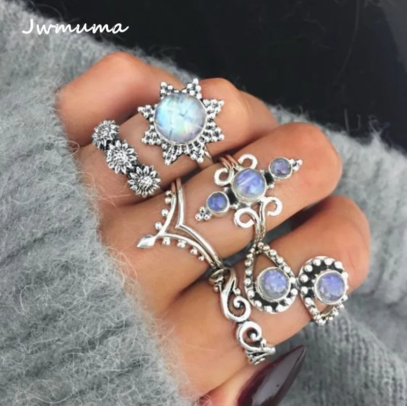 Новое модное женское кольцо в стиле ретро с кошачьим глазом для женщин