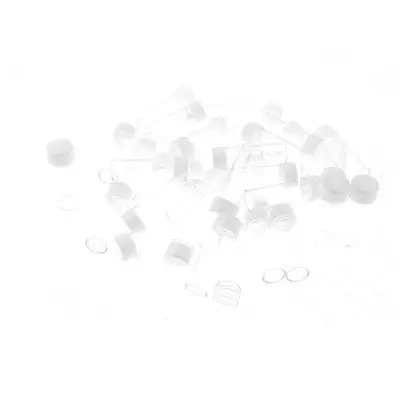 

Lab 30mm Diameter Clear Plastic Cell Culture Test Tube Replacement 50 Pcs