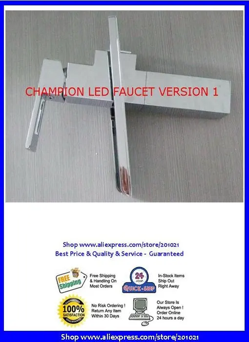 

LED basin Faucet mixer+ 100% warranty