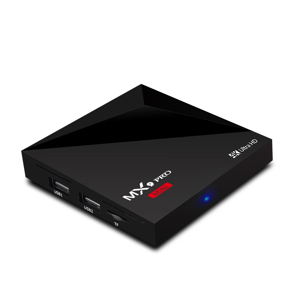 MX9 Pro Mini 1 ГБ 8 Android 7 ТВ приставка RK3328 четырехъядерный 64 бит 4K 3D 2 4G WiFi Смарт PK X96