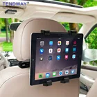 Tendway Автомобильная Подставка для планшета для ipad pro mini Samsung 360 градусов, автомобильный держатель для планшета на подголовник 7-11 дюймов, держатель для планшета