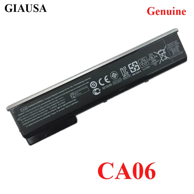 GIAUSA новый подлинный CA06 Аккумулятор для ноутбука HP 718676-421 HSTNN-LB4X CA06XL CA09 ProBook 640 645 650 655