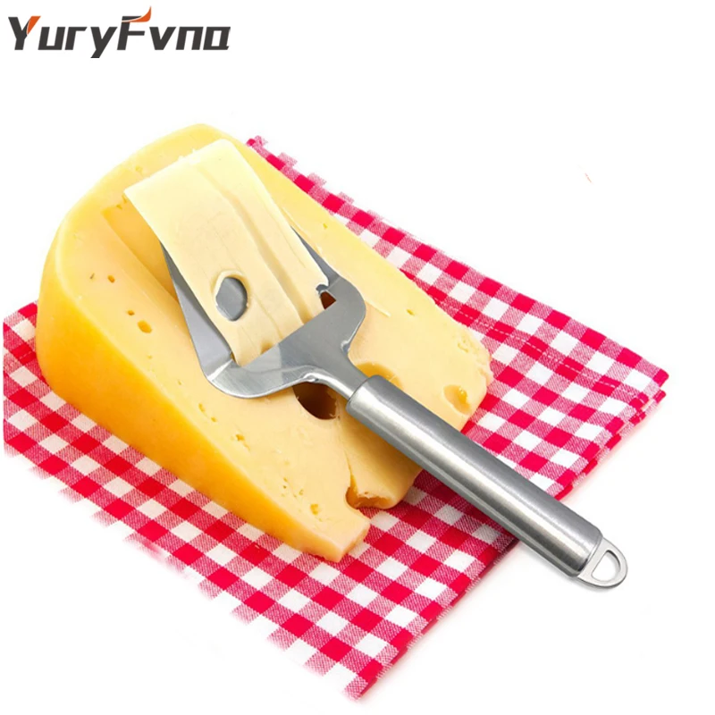 YuryFvna терка для сыра из нержавеющей стали, терка для сыра, плоская фреза, бритвенный сервер для полужесткого и твердого сыра, сервера для пиццы