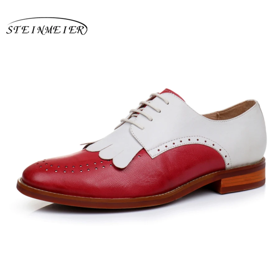 Yinzo Women flat shoes 2020 genuine leather flats platform brogues ladies summer woman gladiator rubber sole shoes|Обувь без каблука|