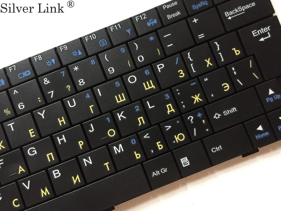 RU Русская клавиатура для ноутбука Clevo M720 M710 M710L M720S M720T M728T M729T M728 белая