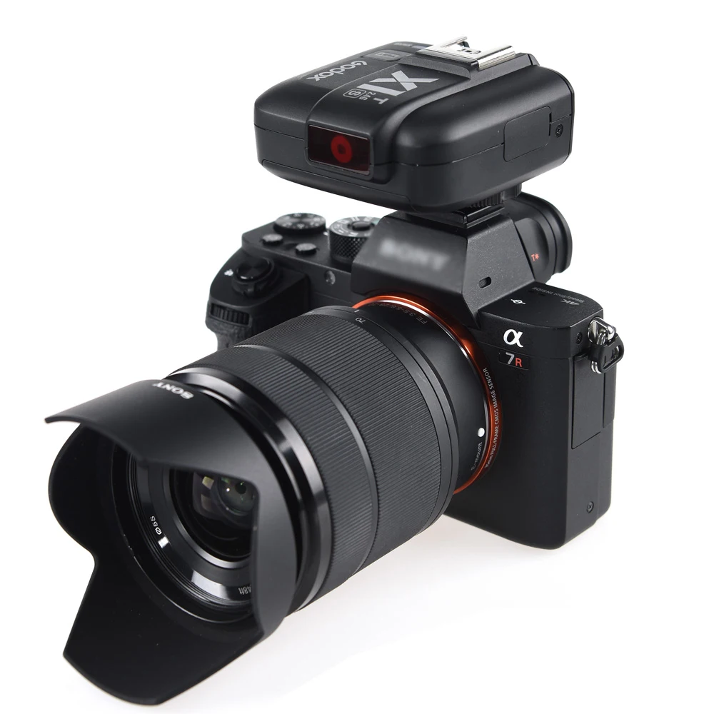 Godox X1T S TTL 2 4G передатчик вспышки + 2x XTR 16 приемники Набор для камеры Sony A7RII A7R A58 DE300 DE400