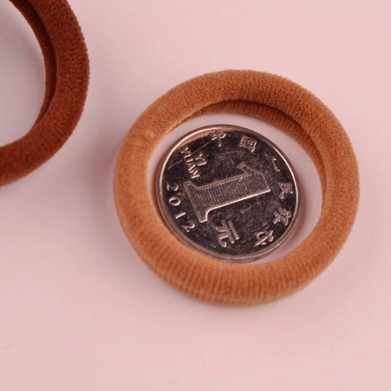 

100Pcs Multi-Color Rubber Band Hair Ties/Rings/Ropes Gum Springs Ponytail Holders Hair Accessories Headwear Elastic Hair Band