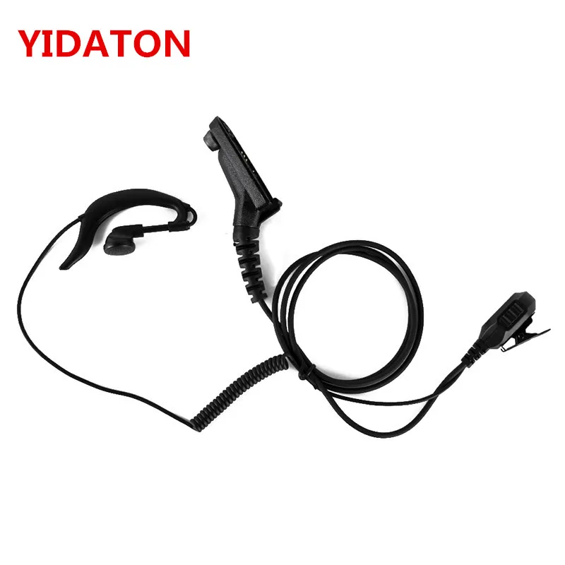 YIDATON 10pcs G Shape Ear Hook Earpiece w/PTT for Motorola APX4000 APX2000 APX6000 XPR6300 DP4800 DP3400 MTP6550 XIR P8200 P8268