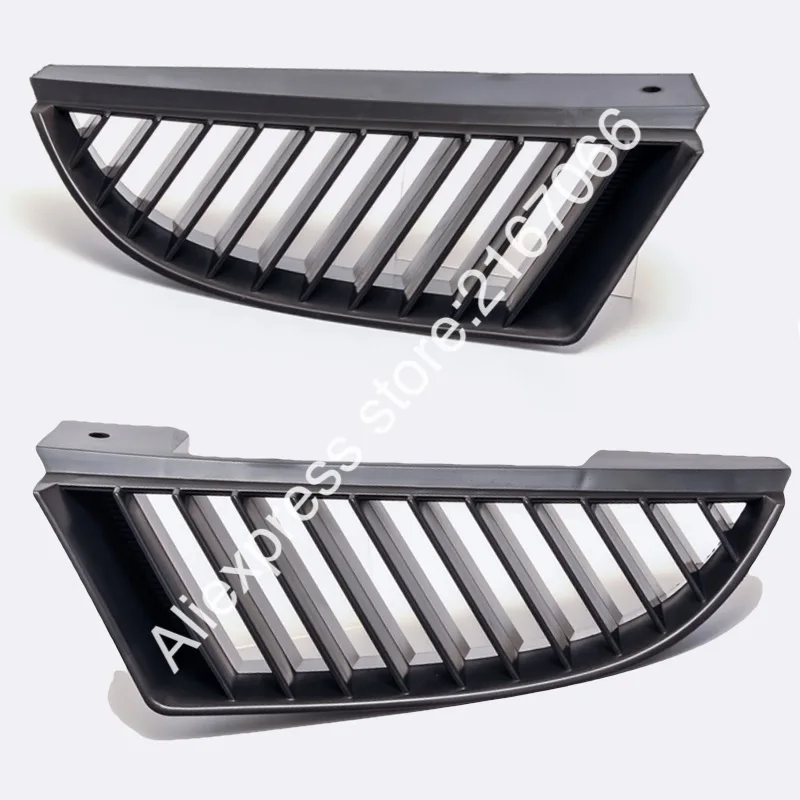 Передняя решетка радиатора для Mitsubishi COLT 2006 2007 2008 черная левая и правая 2 шт.|grille