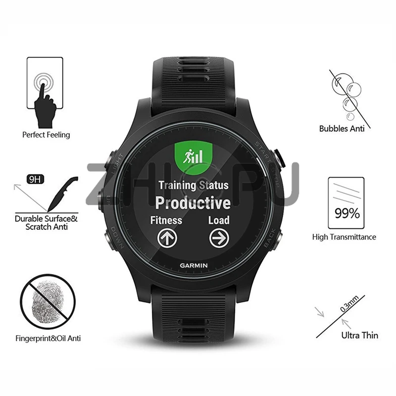 10 шт./партия 9H закаленное стекло для Garmin Forerunner 935 Защитная пленка для экрана Garmin Forerunner 935