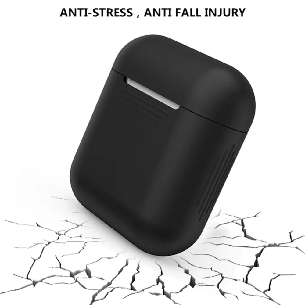 For AirPods Case Protective Silicone Cover Skin Storage TPU Organizers for Apple Earphone | Электроника