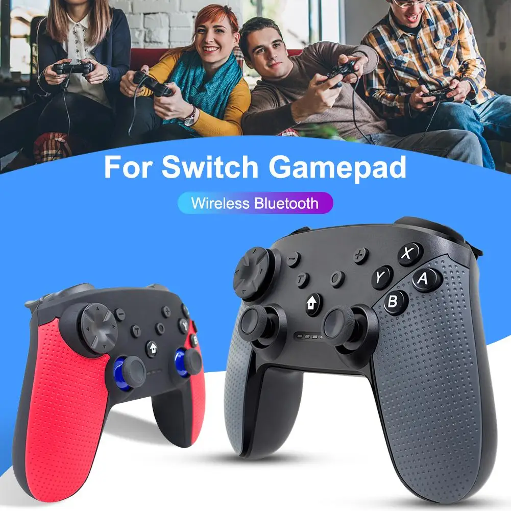 Беспроводной джойстик игровой контроллер для Ns Switch PRO bluetooth с вибрацией 6 осевой
