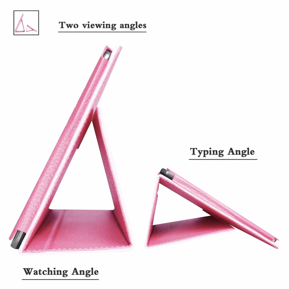 Folio Stand Кастер из искусственной кожи смарт-чехол для 10," RCA 10 Viking Pro Tablet