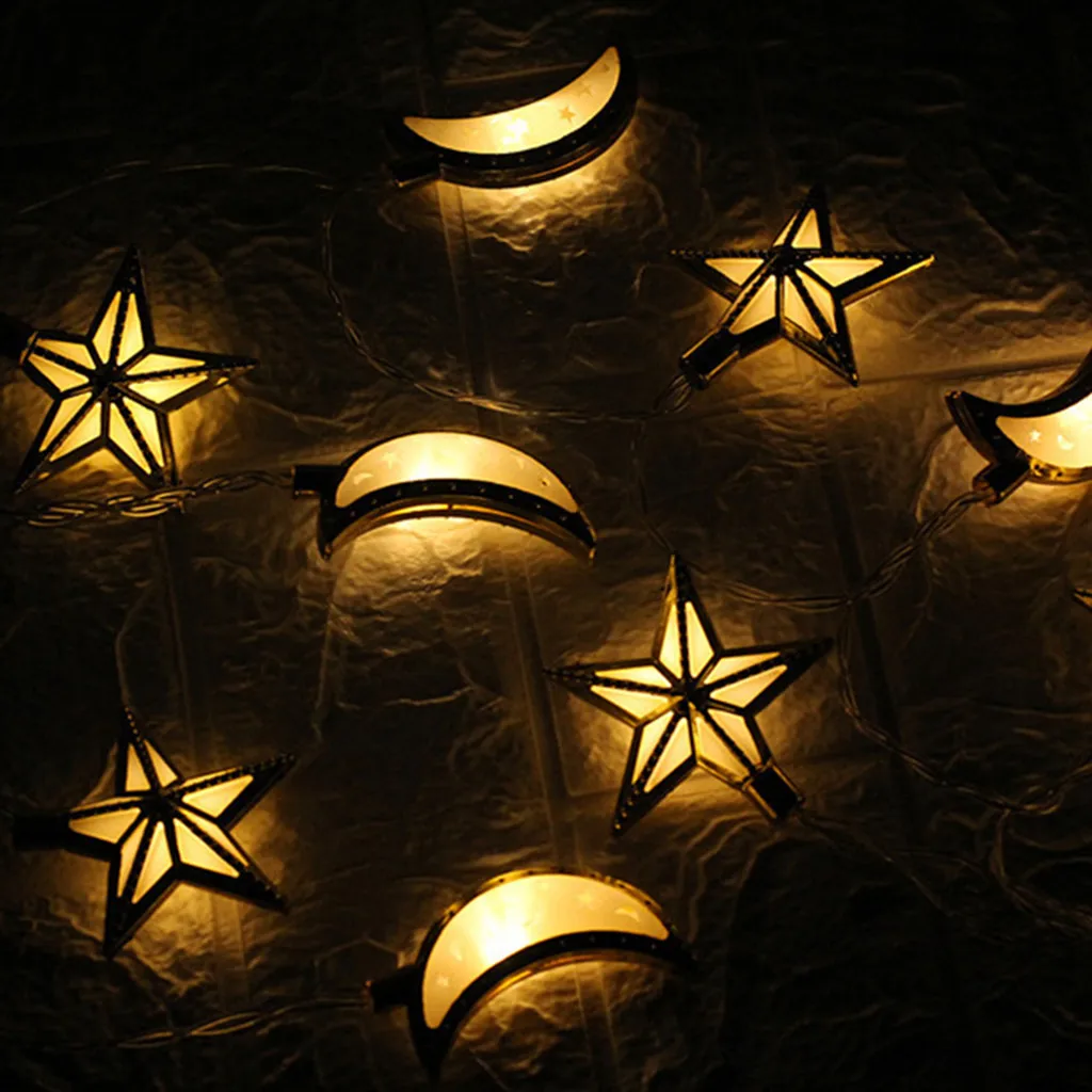 Рамадан и Eid Декор огни Светодиодный свет Главная фестиваль - Цена: 590,33 руб.