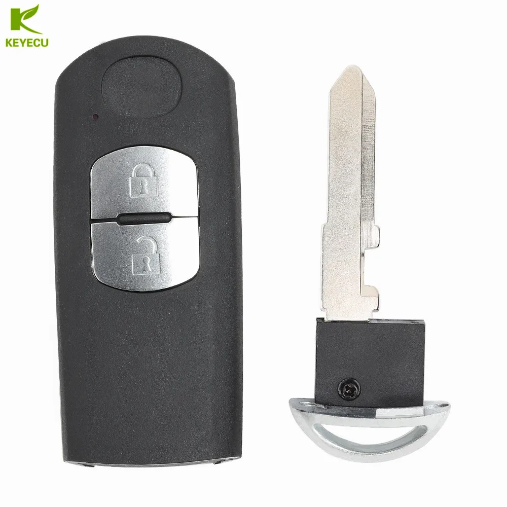 Новинка запасной чехол KEYECU для дистанционного ключа Mazda 3 6 дюймов|Ключ от авто| |