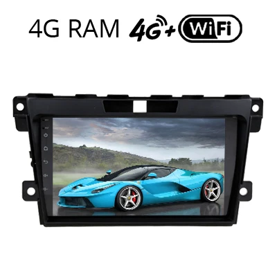 CX-7 2008-12 4G Sinosmart поддержка BOSE Android 8,1 2Din ips 2.5D экран автомобильный gps мультимедийный радио навигационный плеер для mazda CX-7 2012 - Цвет: CX-7 2008-12 4G