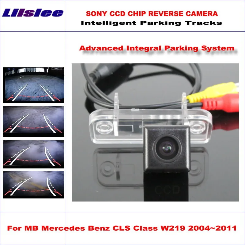 Liislee задняя камера для Mercedes Benz CLS Class W219 2004 2011 интеллектуальные парковочные треки