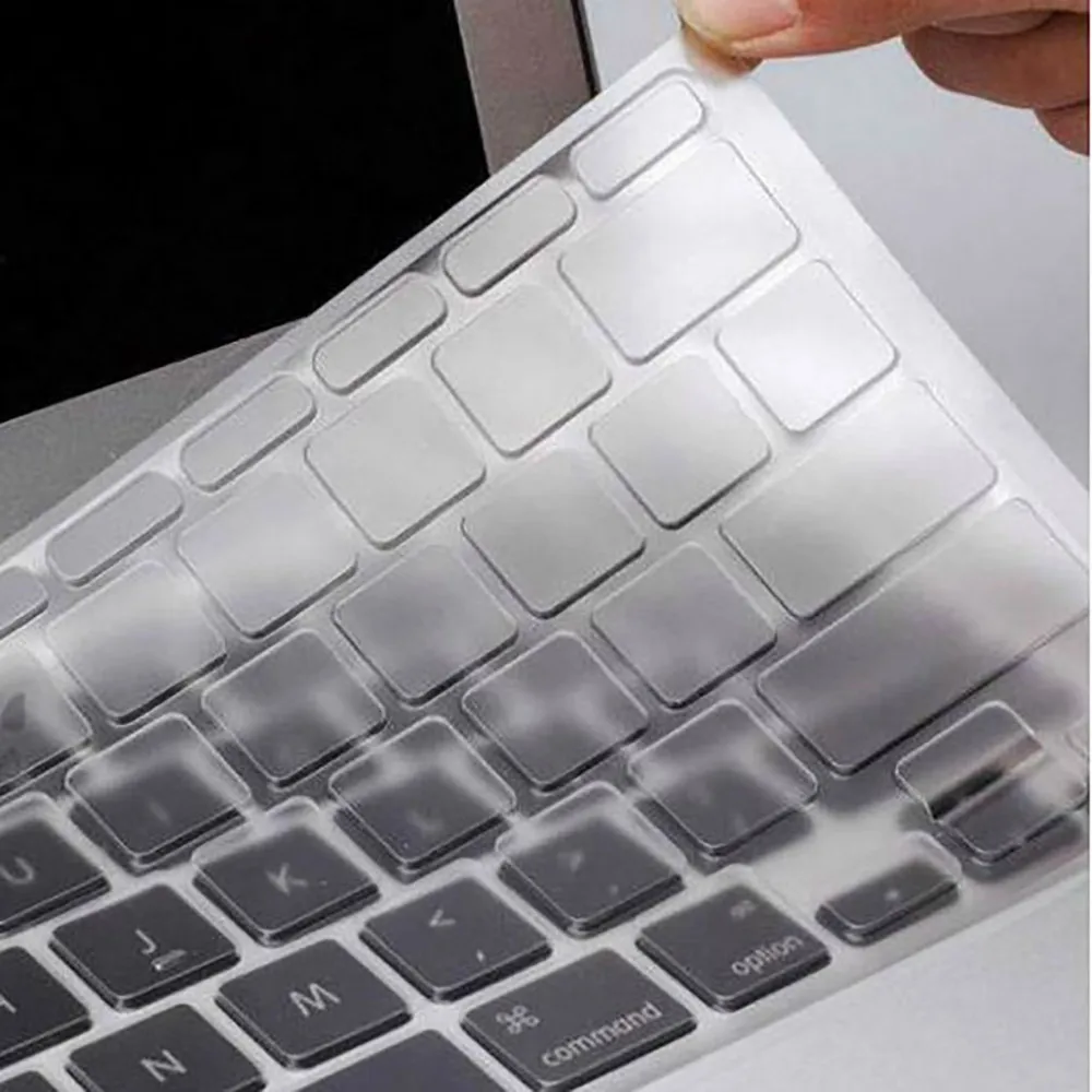 2018 чехол для клавиатуры MacBook старого Macbook Pro 13 15 17 водонепроницаемый силиконовый