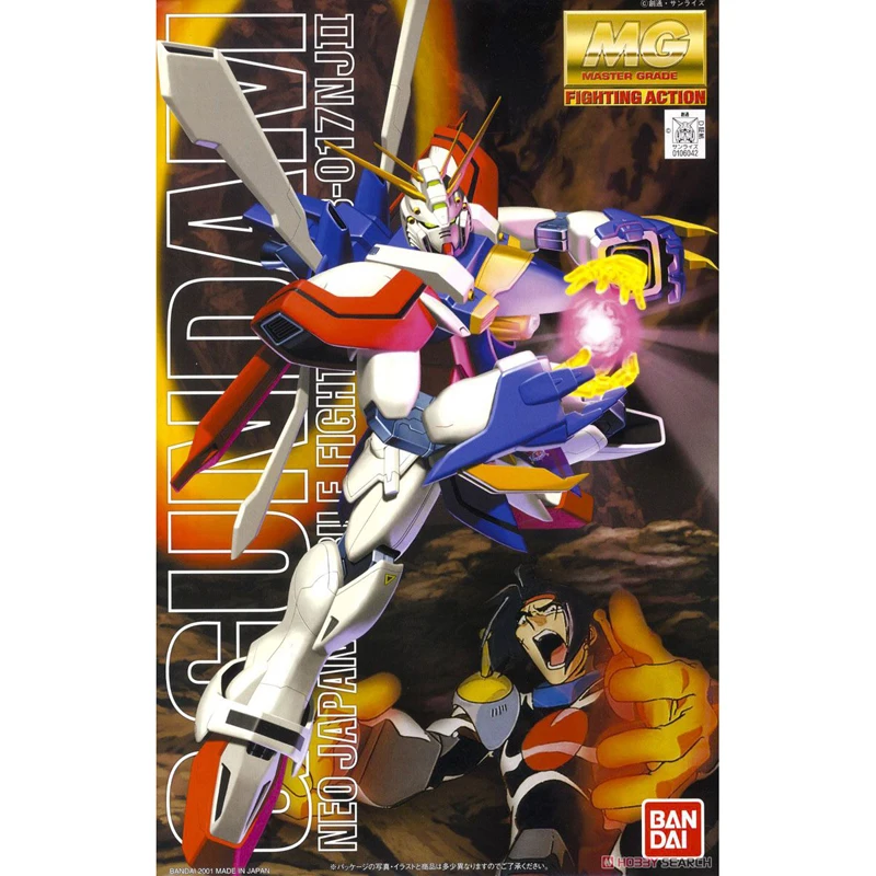 BANDAI модель мобильного истребителя G Гандам мг 1/100 Бог Гандам король сердца GF13-017NJ эффекты фигурка модель модификации