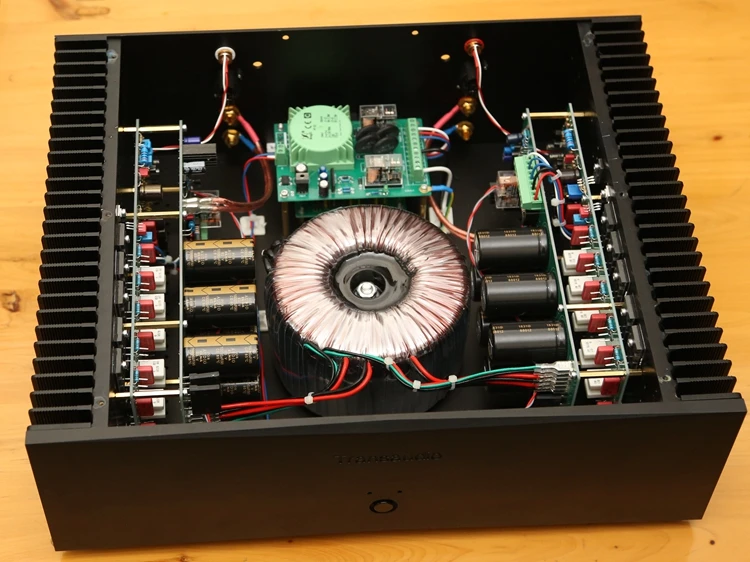 Goldmund series ON power tube MJL4281A/MJL4302A 300w двухканальный Hi Fi усилитель|Усилители мощности| |
