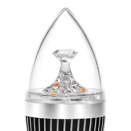 HR 4 X E14 Ampoule Lampe Spot 3 светодиода Blanc Chaud 3600 K 6000 6W Бесплатная доставка Свеча лампа|candle