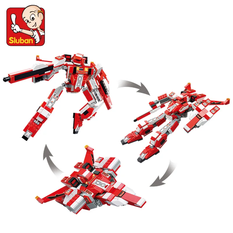0257 331pcs Robot Spitfire Constructor Model Kit Blocks Compatible LEGO Bricks Toys for Boys Girls Children Modeling | Игрушки и хобби