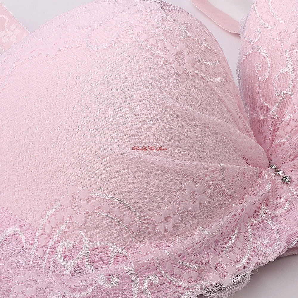 Новинка 2019 года плюс размеры ультратонкий бюстгальтер кружево Bralette для женщин Push